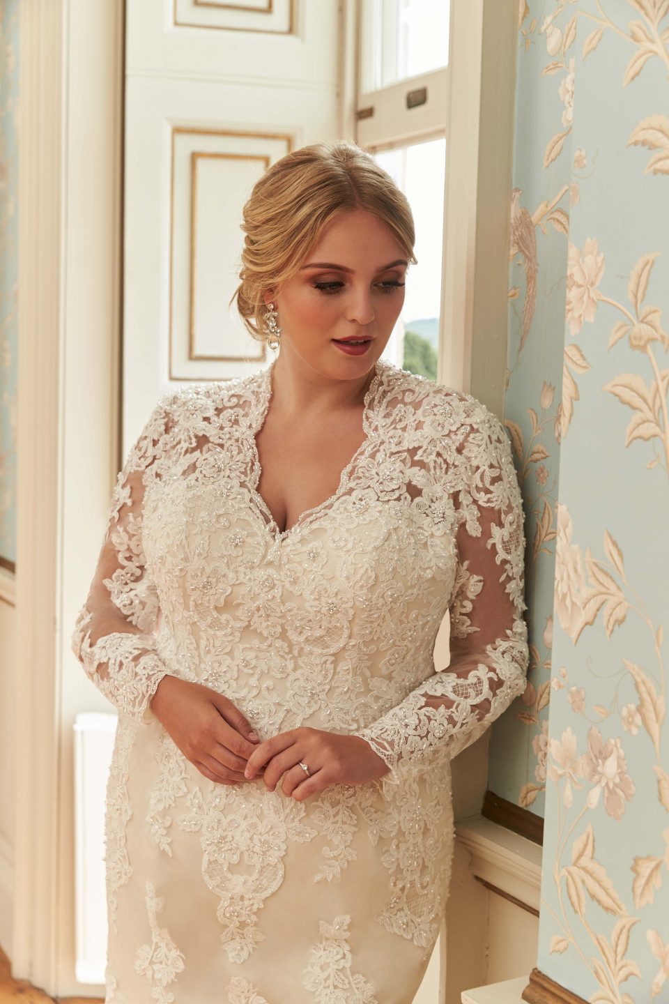 The detailing and glitter added to this Silhouette dress is beautiful.