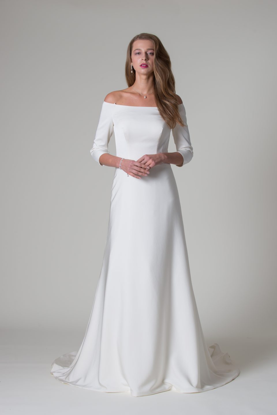 MiaMia simple Meghan Markle wedding dress trend