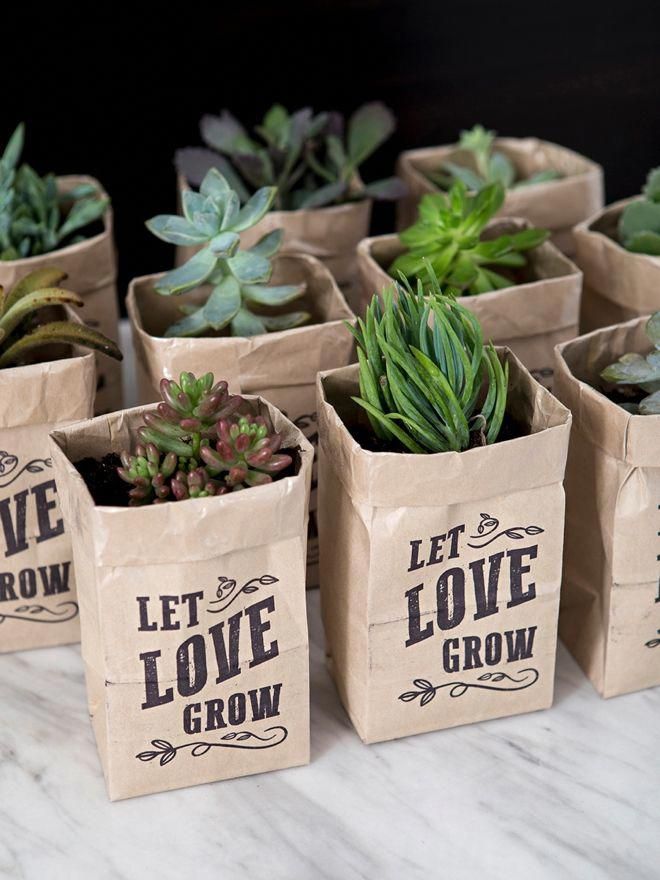 Let Love Grow Bags
