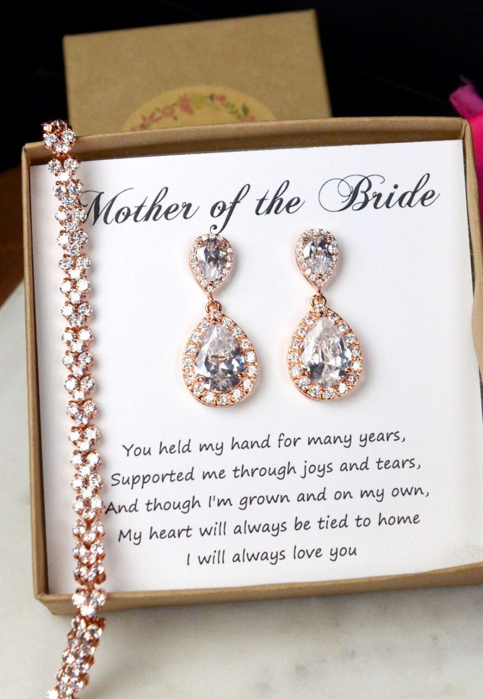 Mother of the Bride jewellery.