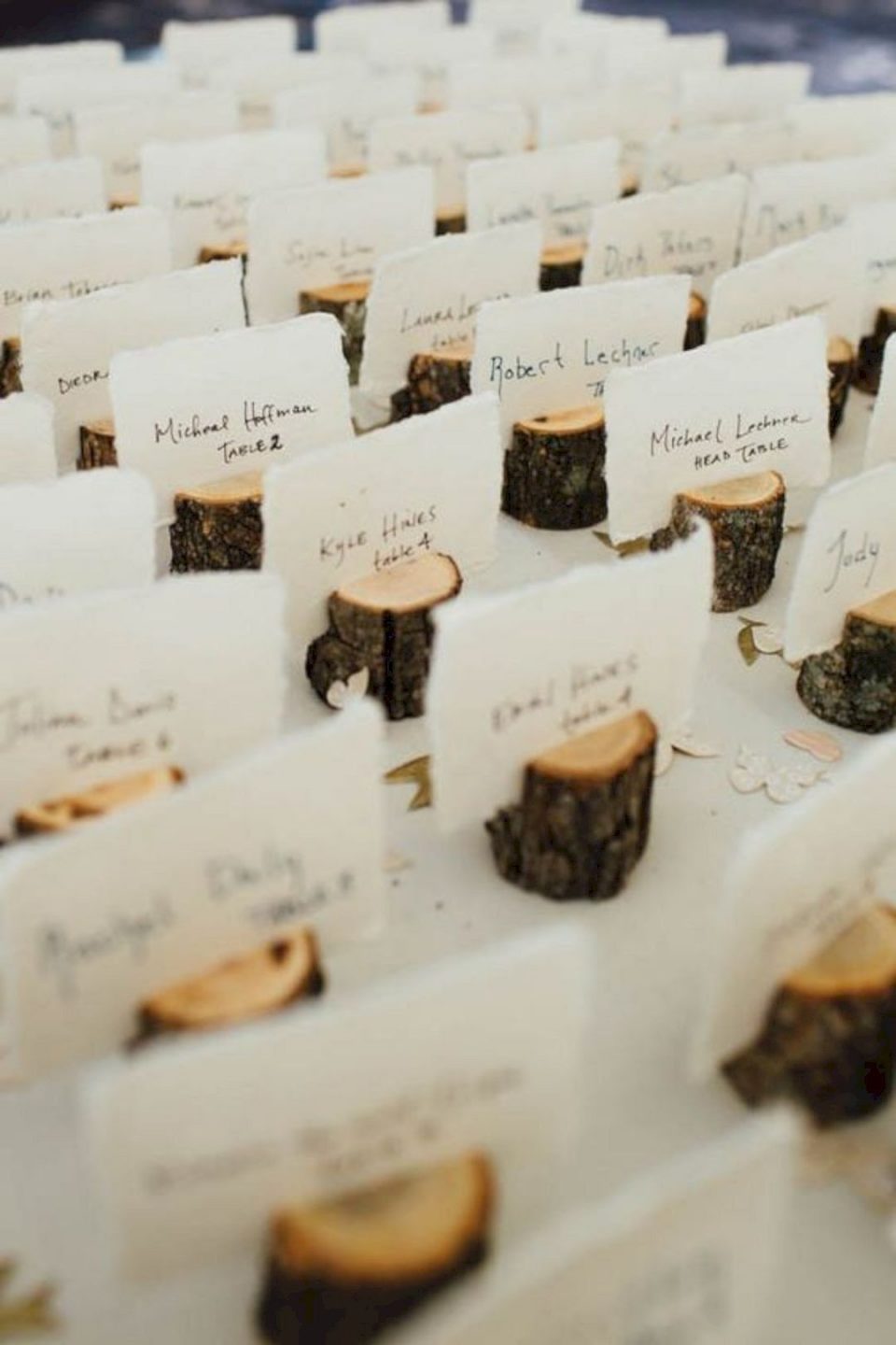 Rustic and Easy DIY Place Cards