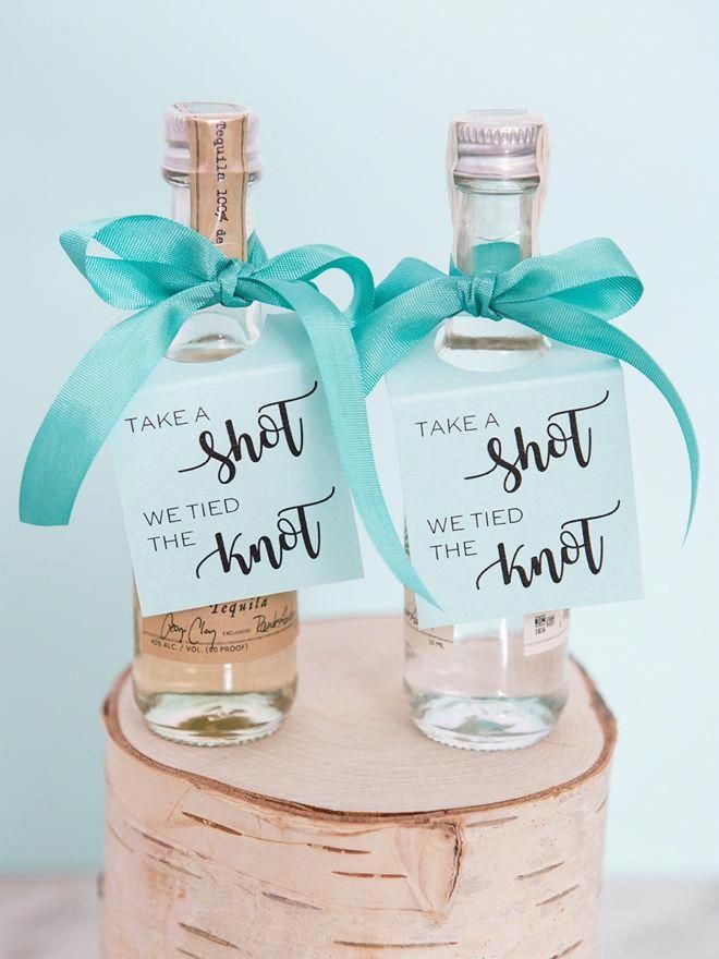 Take a Shot We Tied the Knot!