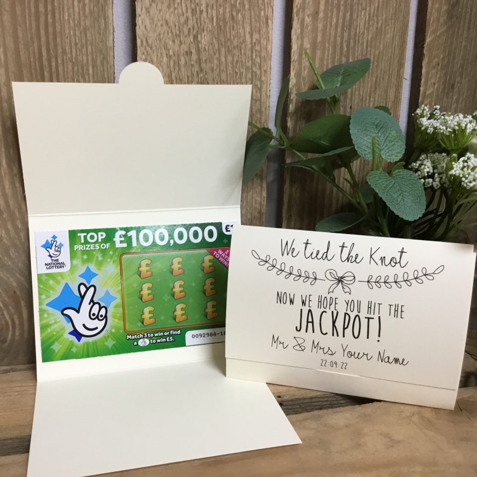 Scratch Card Favour.