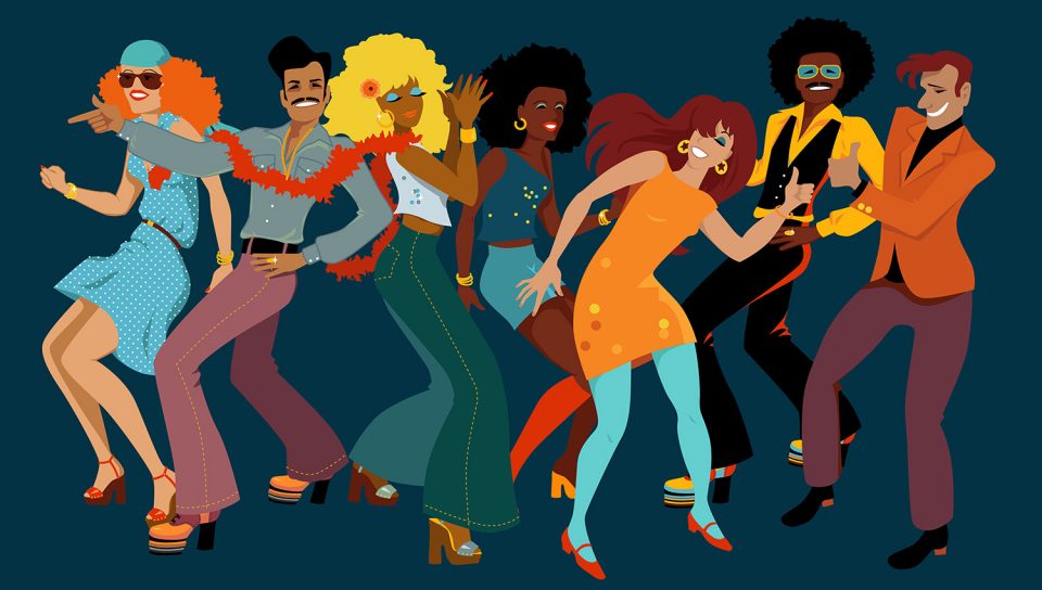 Get your guests in disco dancing mood!