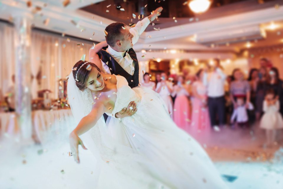 Have an upbeat fun dance! Many couples get dance lessons.