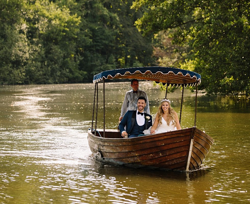 Take a really unique shot in a boat or doing something cool!