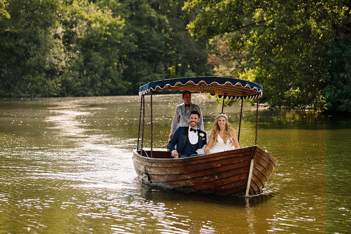 Take a really unique shot in a boat or doing something cool!