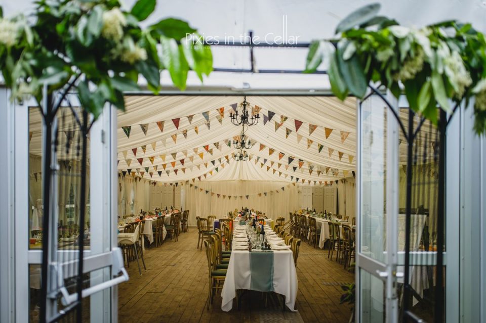 This venue already comes with a marquee so you don't have to worry about extra costs.
