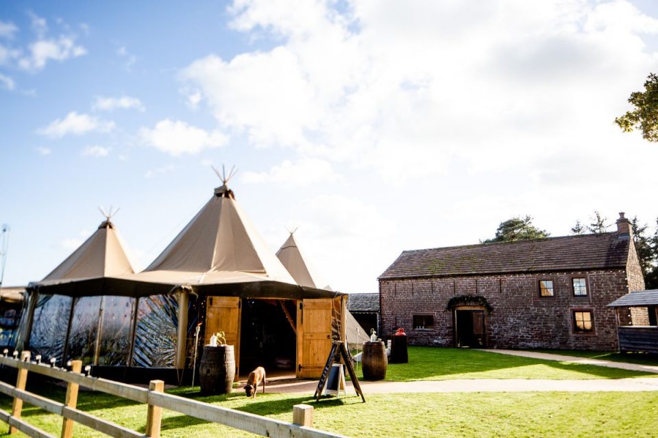 There is plenty of space for tipis and marquees!