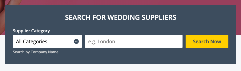 The super easy search bar!