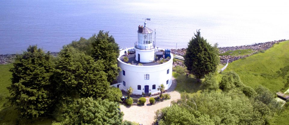 The West Usk Lighthouse.