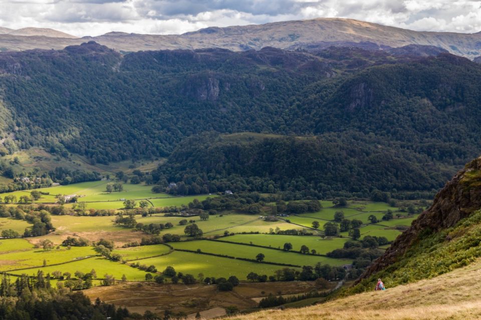 The views at Leathes Head Hotel in Keswick!