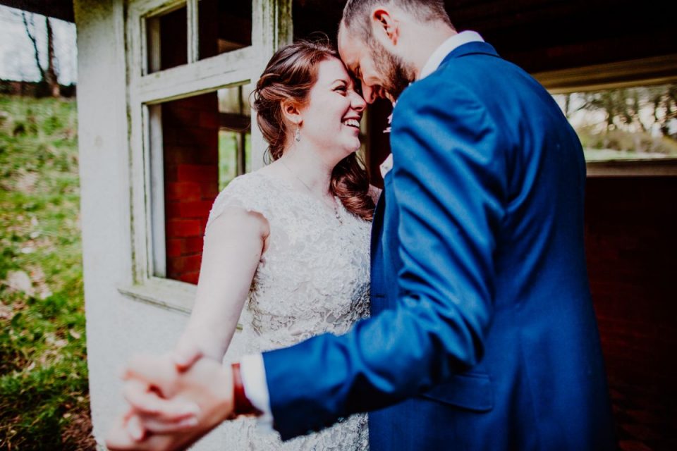 The real wedding of Mike and Catherine.