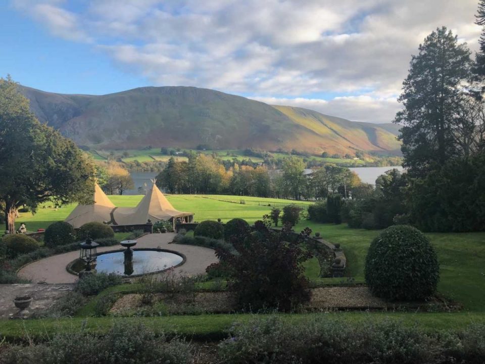 Enough space for marquees and tipi weddings.