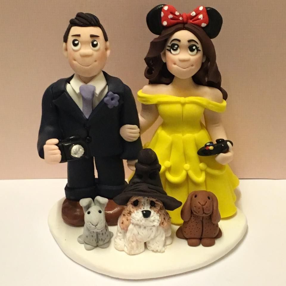 Adorable Crafts Personalised Cake Toppers