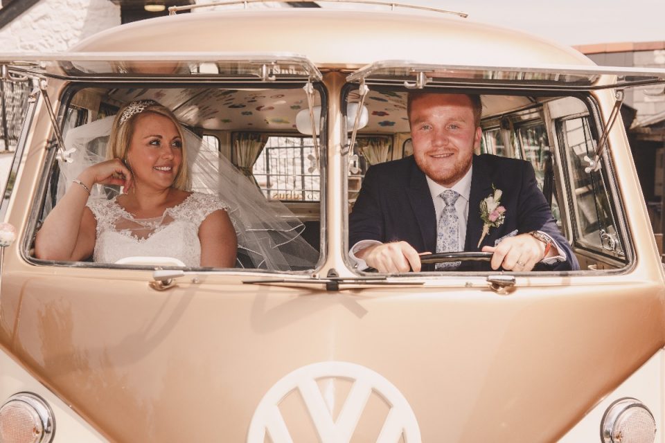 Carys and James in a Camper!