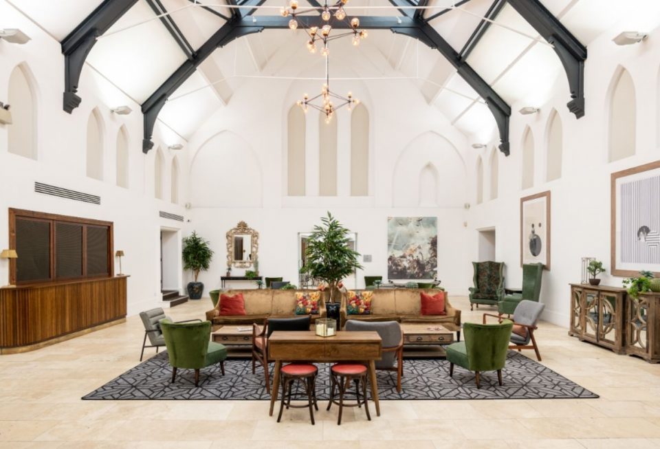 The superb contemporary interiors of Fazeley Studios.