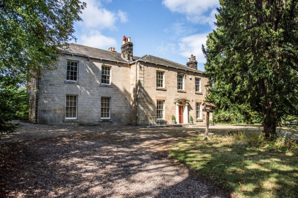 The exterior to the Wood Lane Countryside Centre.