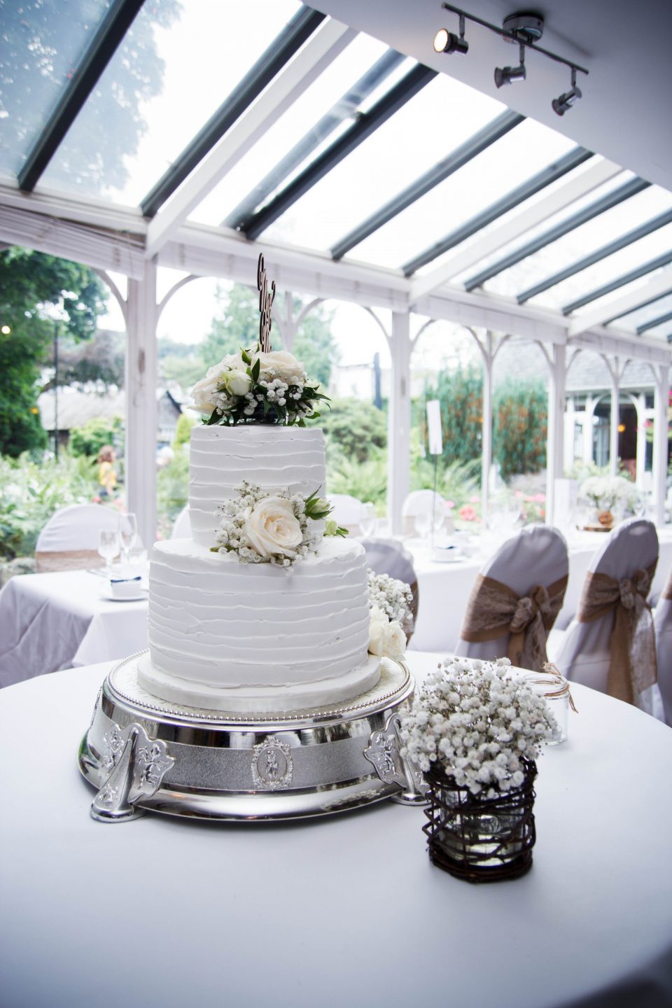 Marry in the orangery of this hotel for views without the weather worries!