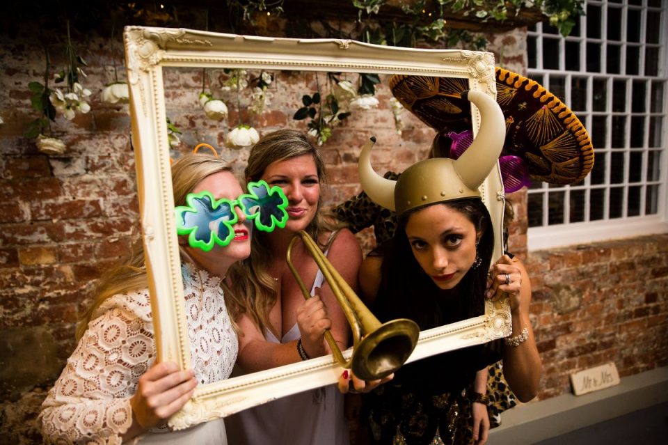 A good photo booth has good props!