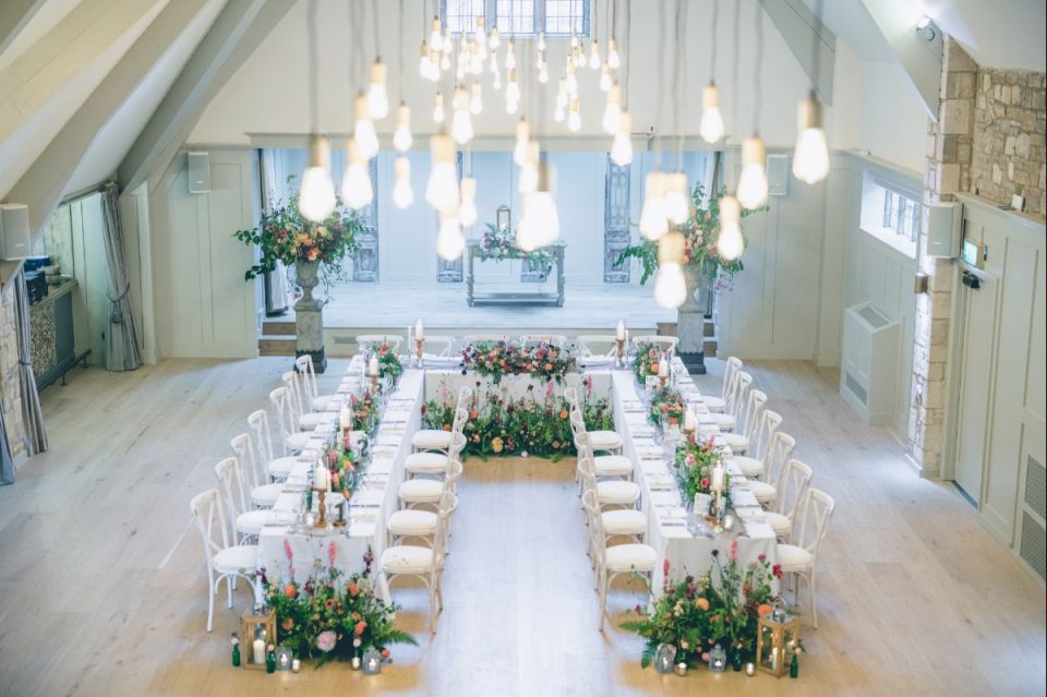 The beautiful modern space of Frogmill Inn.