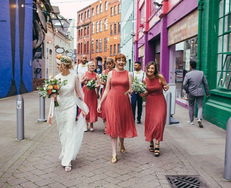 This venue is in the heart of Birmingham's creative quarter.