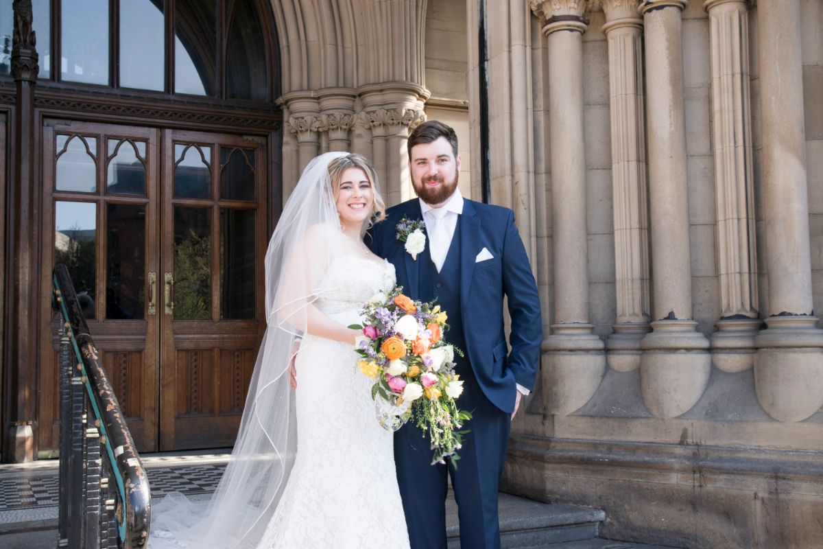 The happy couple!