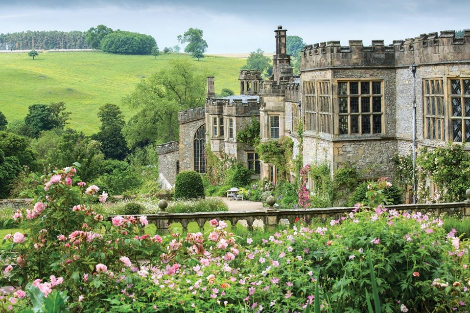 Haddon Hall in Derbyshire.