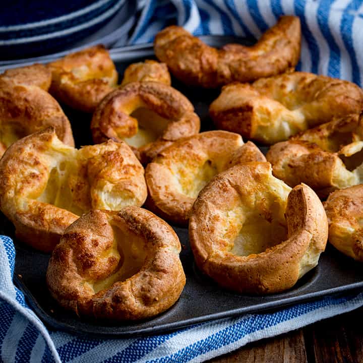 You can smell how good these Yorkshire puddings are!