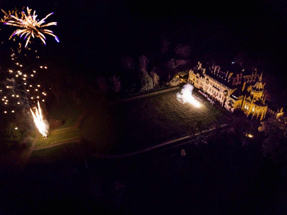 Enjoy a firework celebration in the grounds surrounded by your loved ones.
