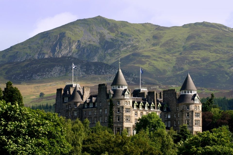 Perfectly situated in gorgeous Scottish countryside.