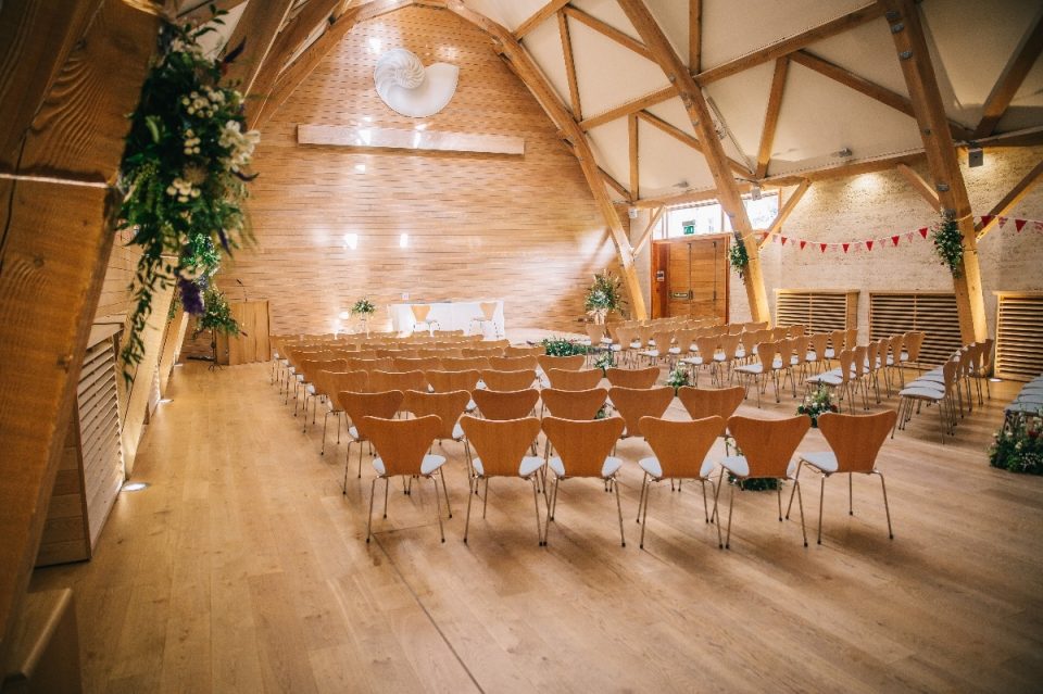 The Oak Room is cathedral-like and a great place to have a wonderful wedding!
