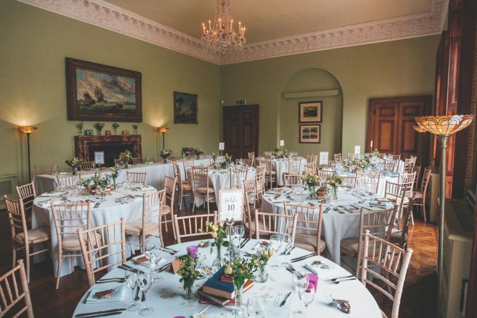 It's the perfect size for a busy and fun-filled wedding.