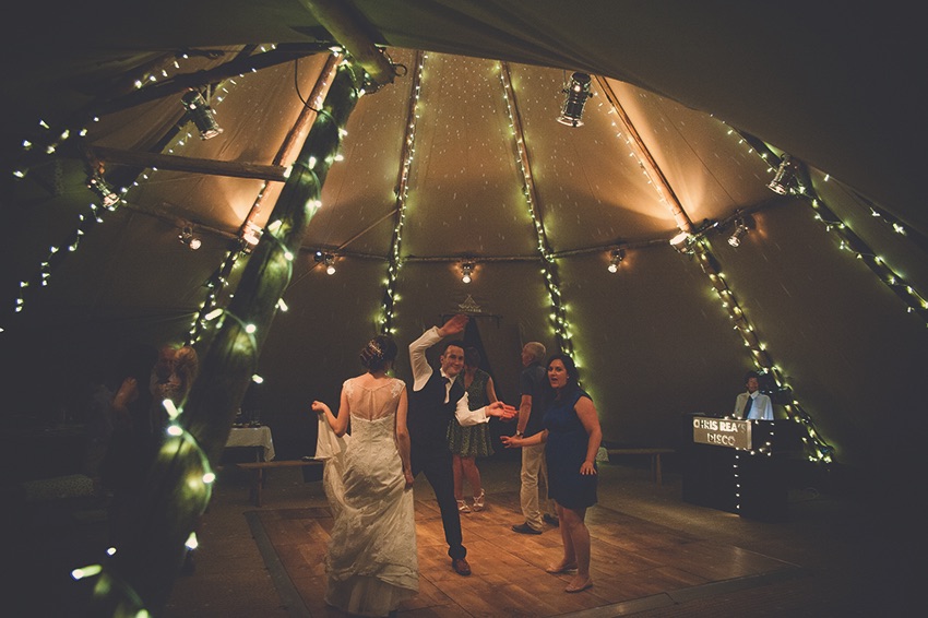 Photography by Charlotte Maddison and the tipi was provided by Papakata Teepees. Beautiful wedding!