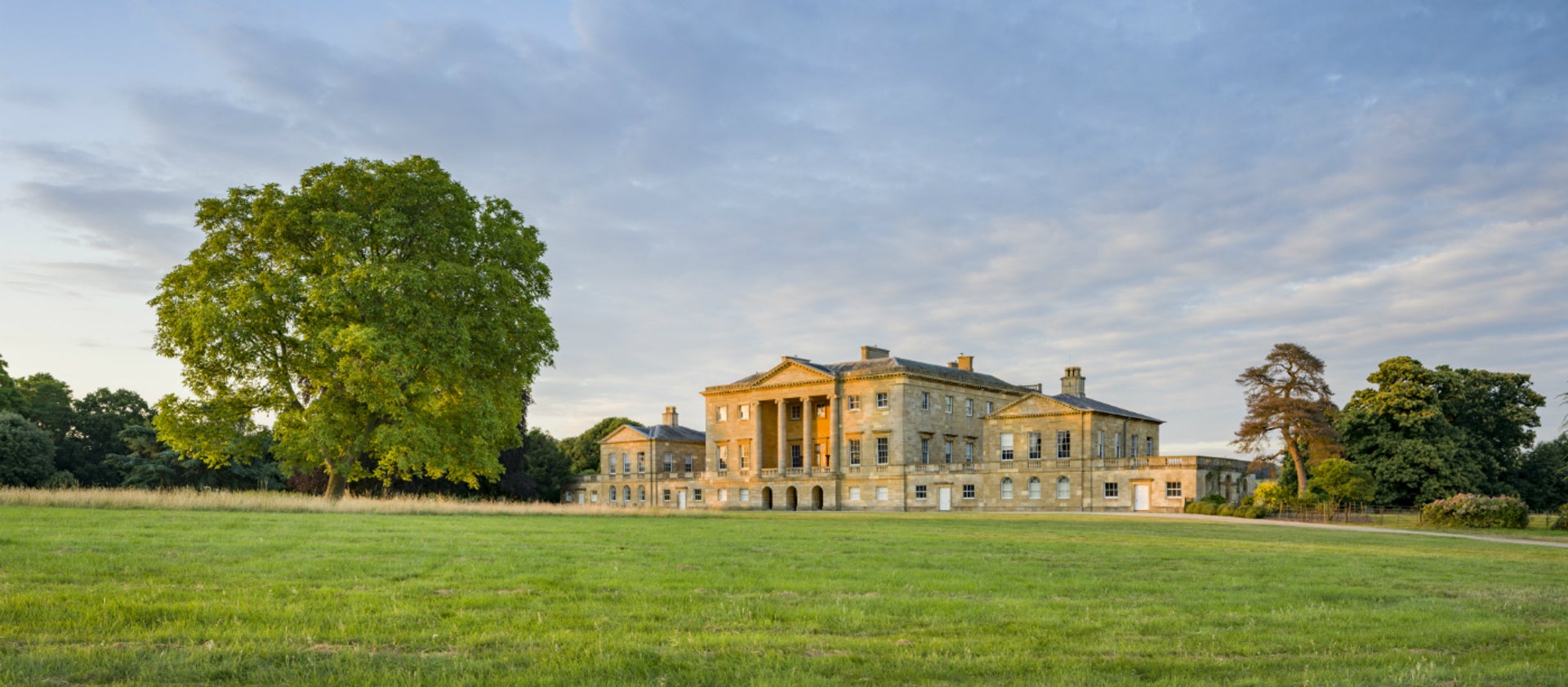 Basildon Park is filled with centuries old romance. Think Downton Abbey!