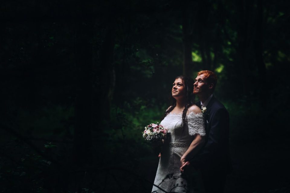 Get lost in the woods on your wedding day. You won't regret the dreamy photos you'll get in and around Derby!