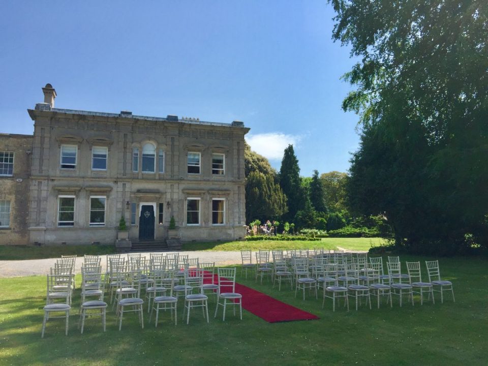 There's a red carpet aisle all ready and waiting for you!