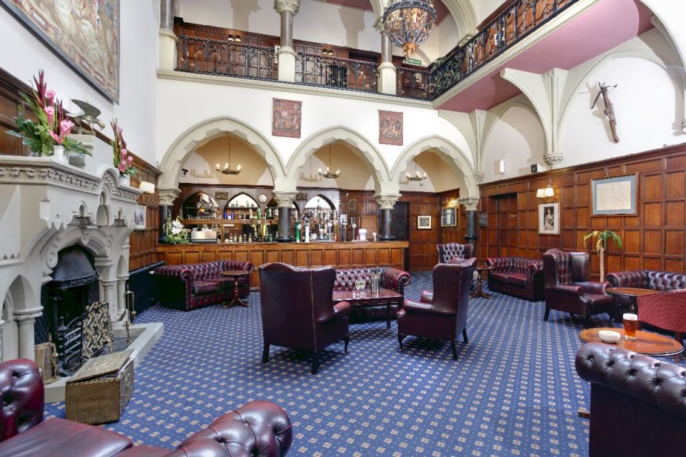 The traditional bar area. All areas have been kept to a very traditional style.