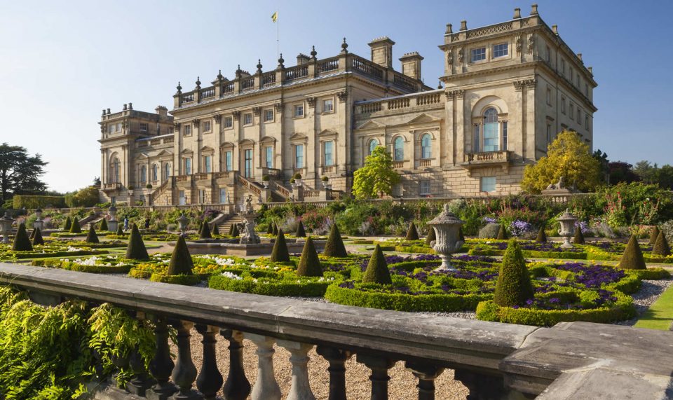 Glorious Harewood House and its stunning gardens.