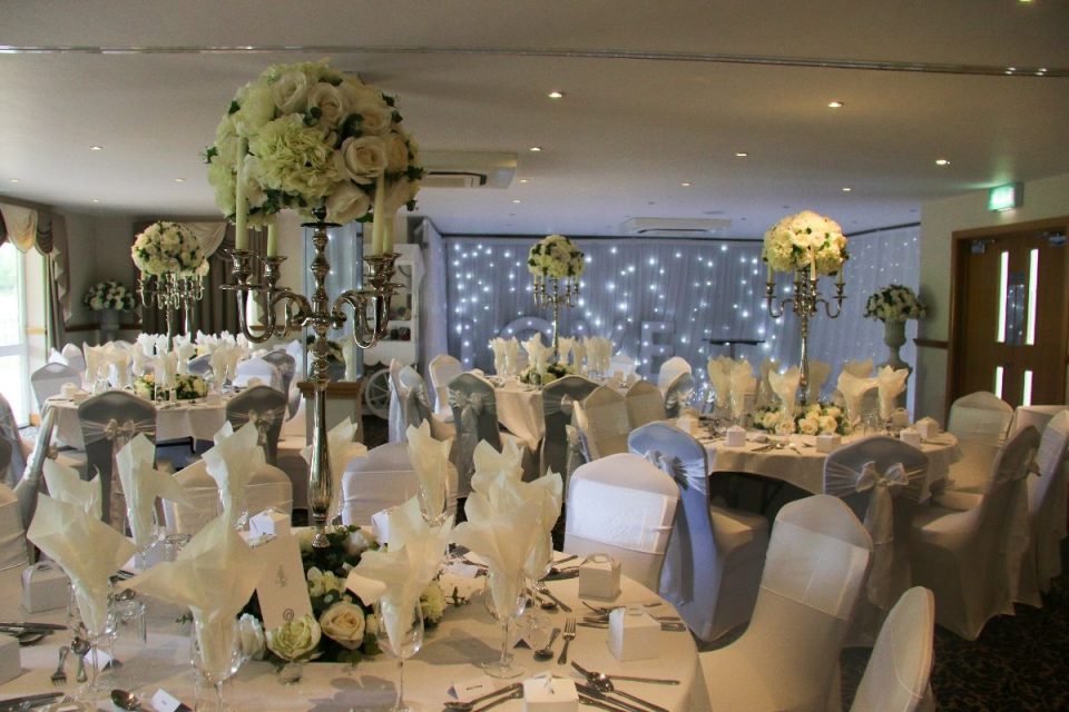 The beautiful event space which is the perfect size for ceremonies.