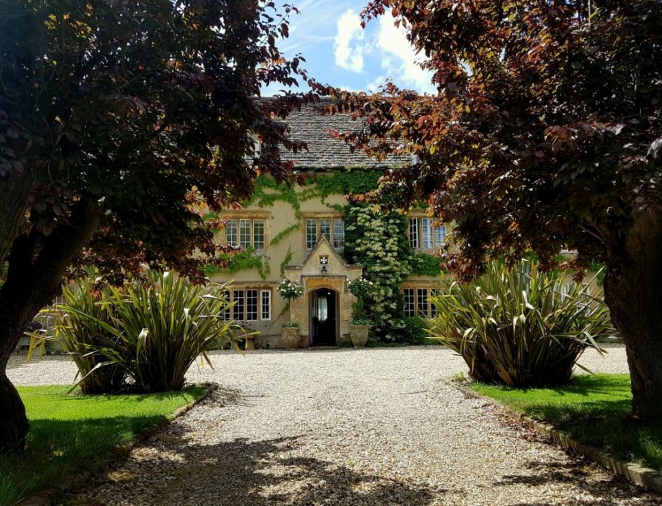 The beautiful entrance to Friars Court, one of the five wedding locations at this wedding spot!