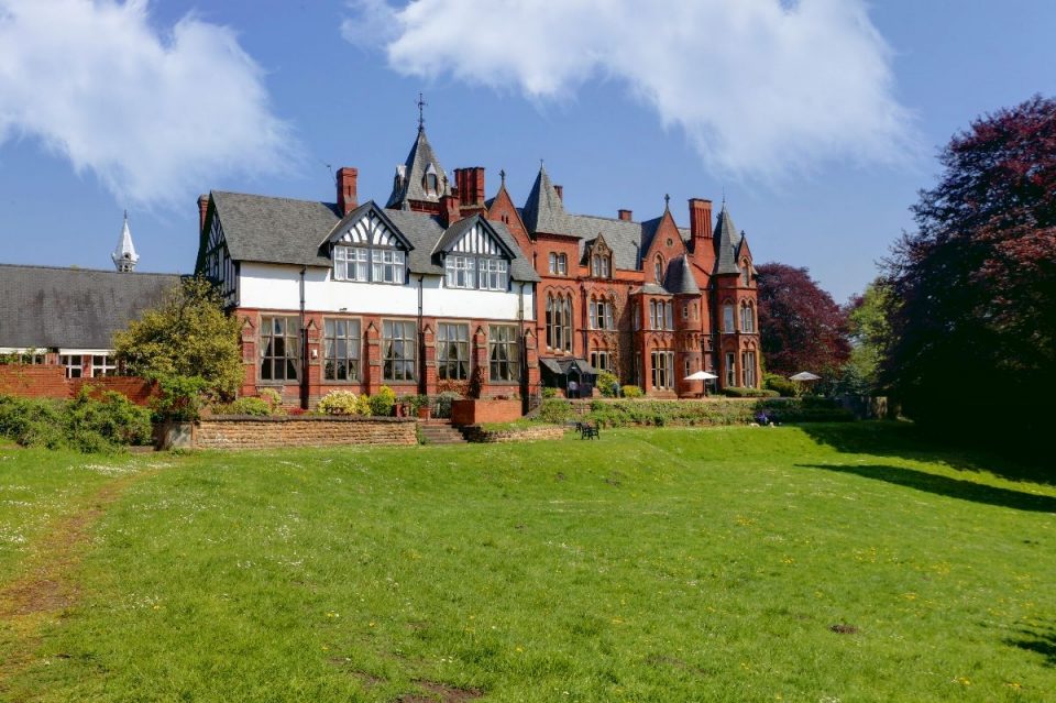 Quite a quirky Victorian mansion.