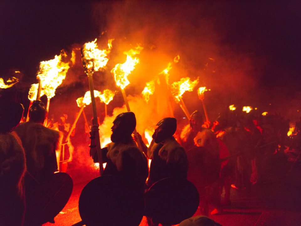 Have fun at Up Helly Aa dressed as a Viking princess!