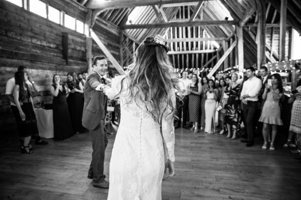 Get dancing with your partner and don't worry about the photography! Two Bears Photography from Harrogate will get the perfect shots of your first dance.
