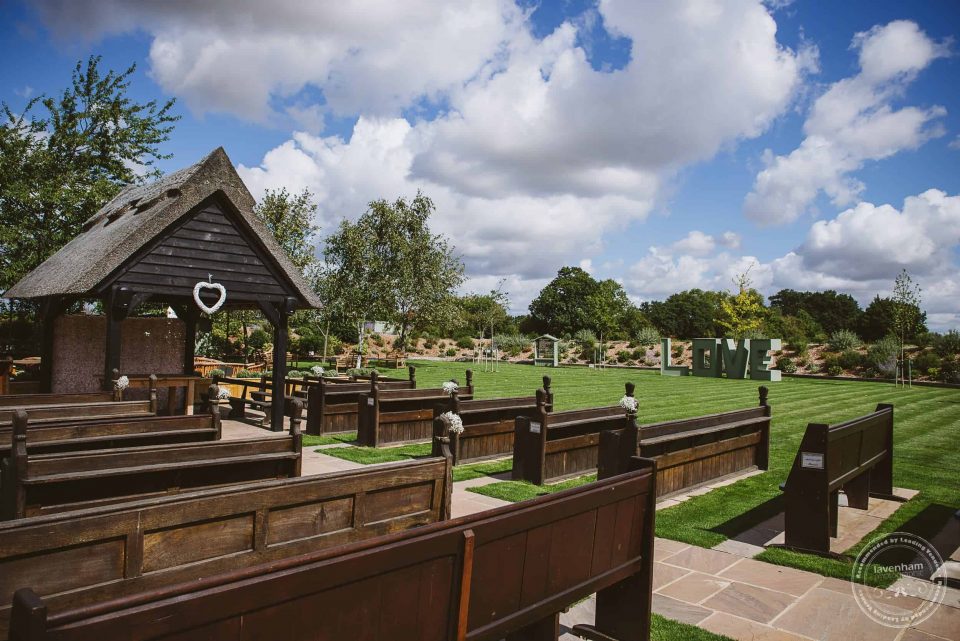 Another outdoor ceremony location!