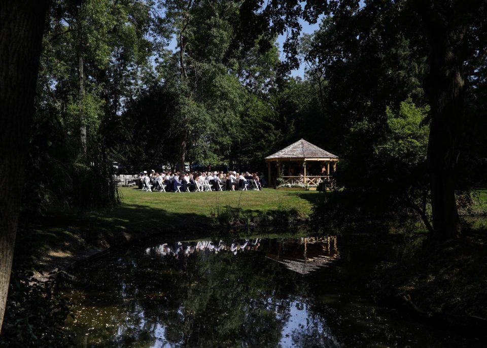 Get married in this picture perfect setting by the lake.