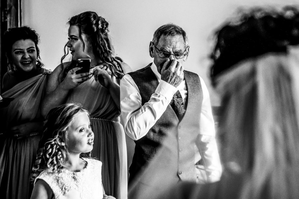It was a very emotional day for Deb's father.