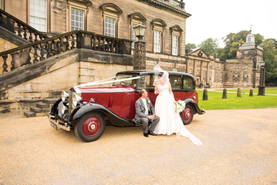 And of course they hired a car to match!