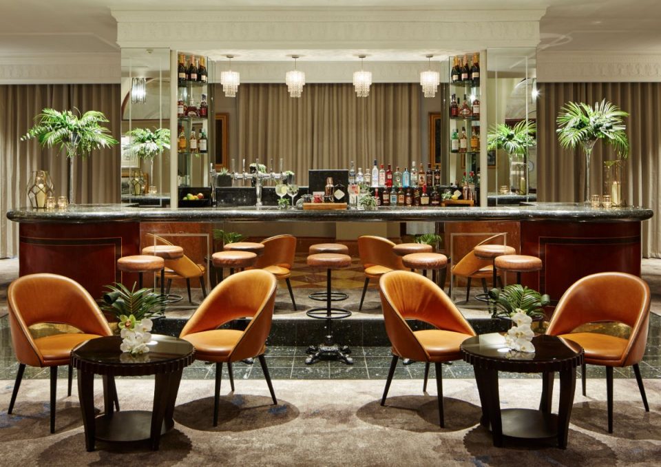 Despite its old feel and grandeur, the interiors are surprisingly modern and beautifully decorated. We love the art deco bar!