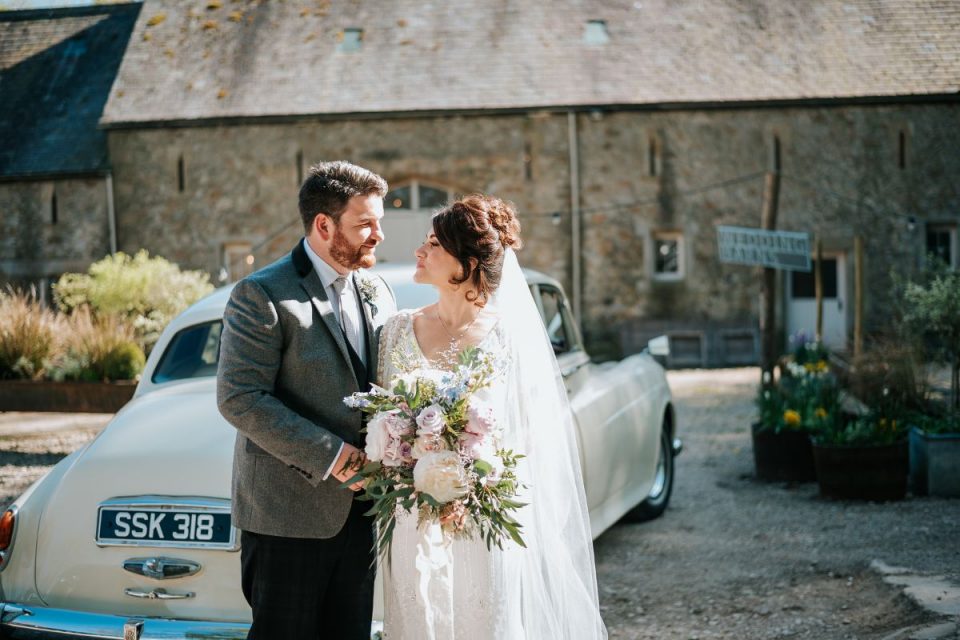 Nick and Emma tied the knot at Wyresdale Park Barn Weddings!